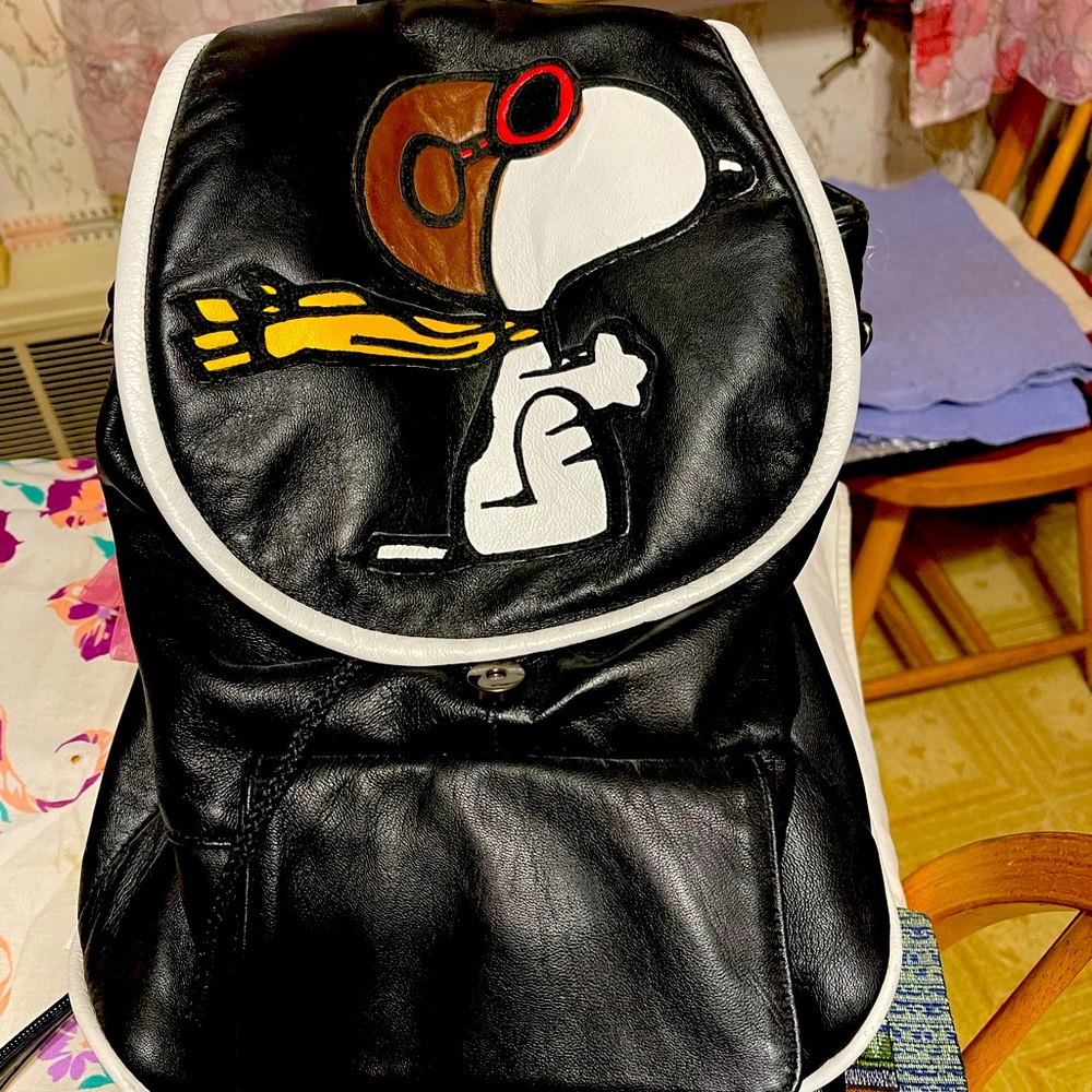 Snoopy flying ace backpack!